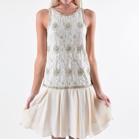 TWIN-SET Simona Barbieri Beaded Flapper Dress - Picture 2 of 7